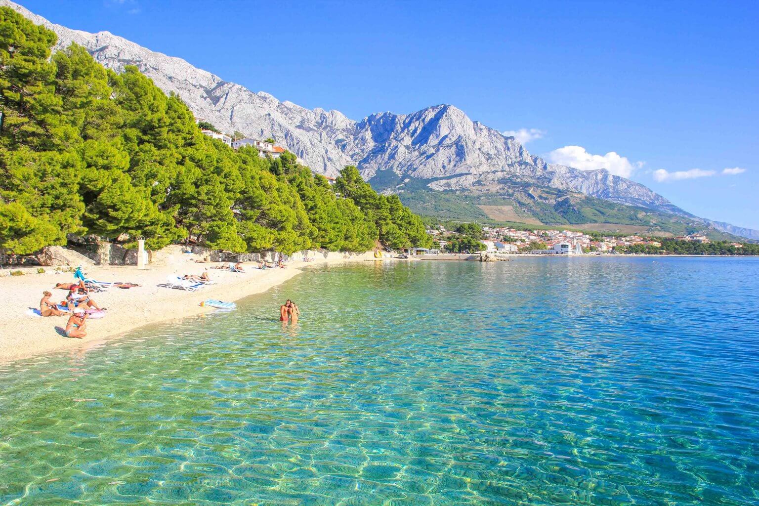 Baška Voda beach